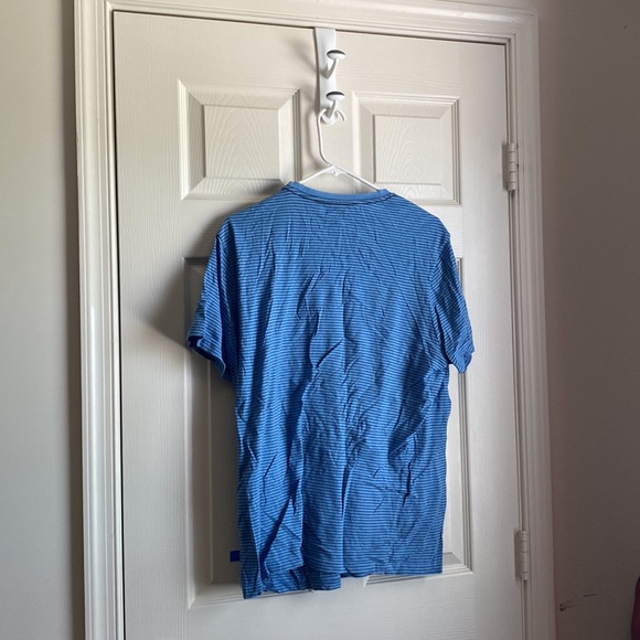 Steel and Concrete Large Blue Short Sleeve Shirt USED - Picture 2 of 3